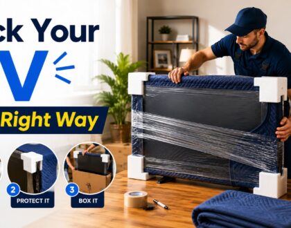 How to Pack a TV for Moving (Step-by-Step Guide That Actually Works)